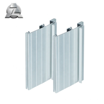 6000 series silver anodized aluminum exterior door threshold